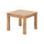 Table d'appoint en bois de style minimaliste à la mode, 19,21 x 19,21 x 14,73, brun, assemblage requis avec plateau, minimaliste, largeur 19,21 po x profondeur 15 po,-70806983