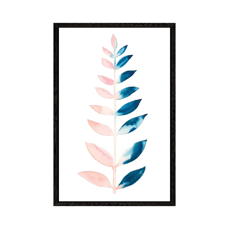Sprig I by Grace Popp - Gallery-Wrapped Canvas Giclée on Canvas, Black Framed, 101.6 cm H x 66.04 cm W