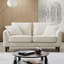57" W chenille loveseat-222760128
