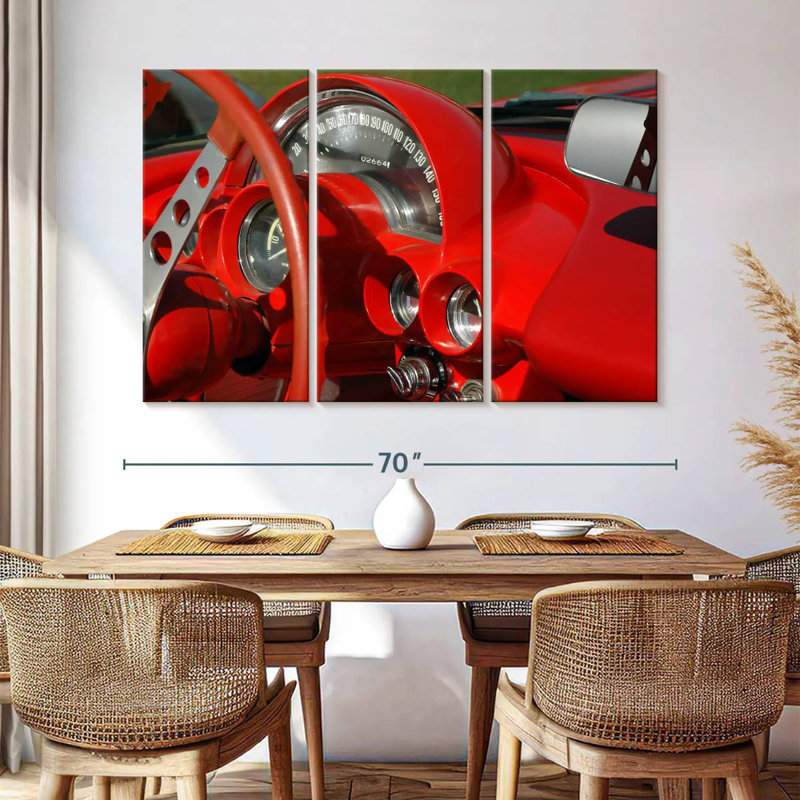 Mehar Sports Car Dashboard, 24" H x 38" W