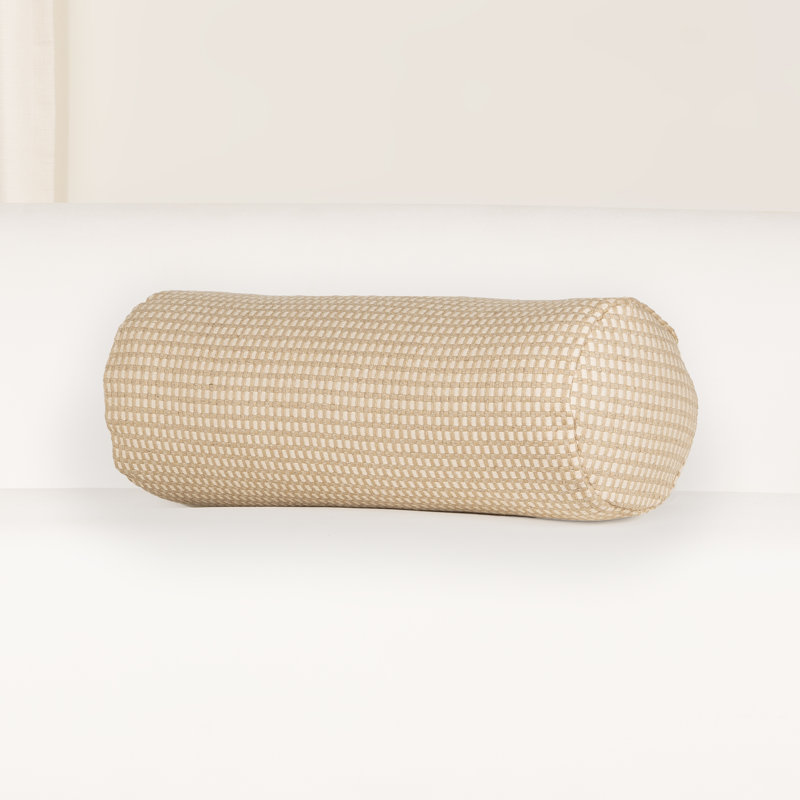 Coussin décoratif Protégé, Ivory, 39" x 8" Bolster, polyester