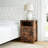 Farmhouse Night Stands With Charging Station, Set Of 2, Bedside Table With Barn Door, End Table With Open Storage For Bedroom-149514654