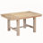 6-Piece Extendable Dining Table with Footrest