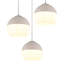 Hollier 3 - Light White Geometric Pendant
