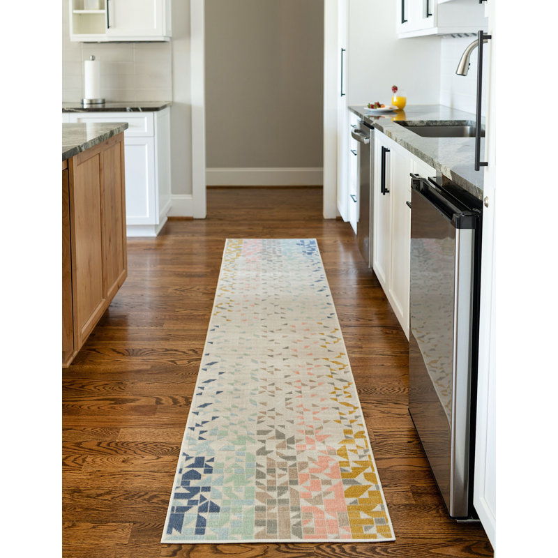 Contemporary Nin Area Rug Multi Color, Rectangle 9' x 12'