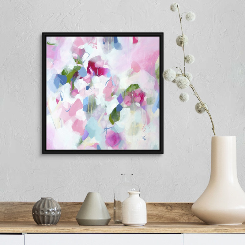 «Maisie» par TA Marrison - reproduction d'art sur toile, Cadre noir, H 18 po x l 18 po x P 1,75 po