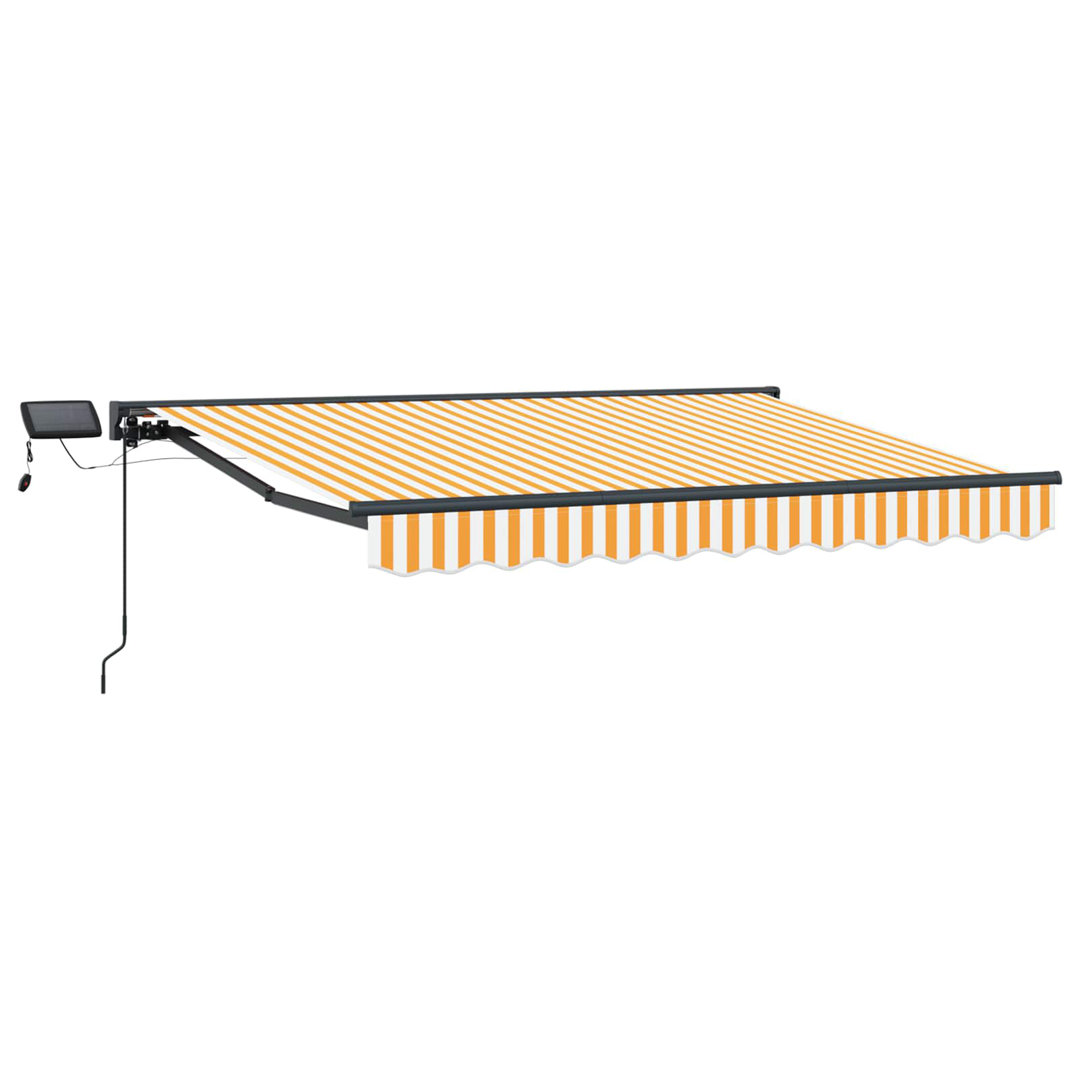 VidaXL Polyester Cover Retractable Patio Awning