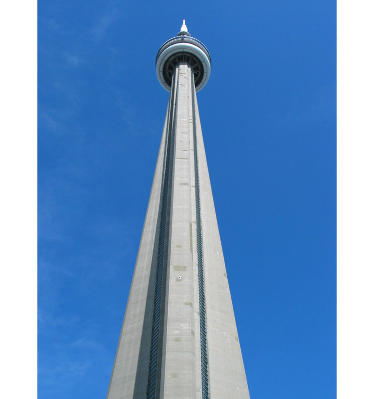CN Tower, Toronto, Canada, 48" H x 36" W