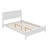 Solid Wood Bed Frame With Headboard, Foot Board And Slats-241720416-241720417