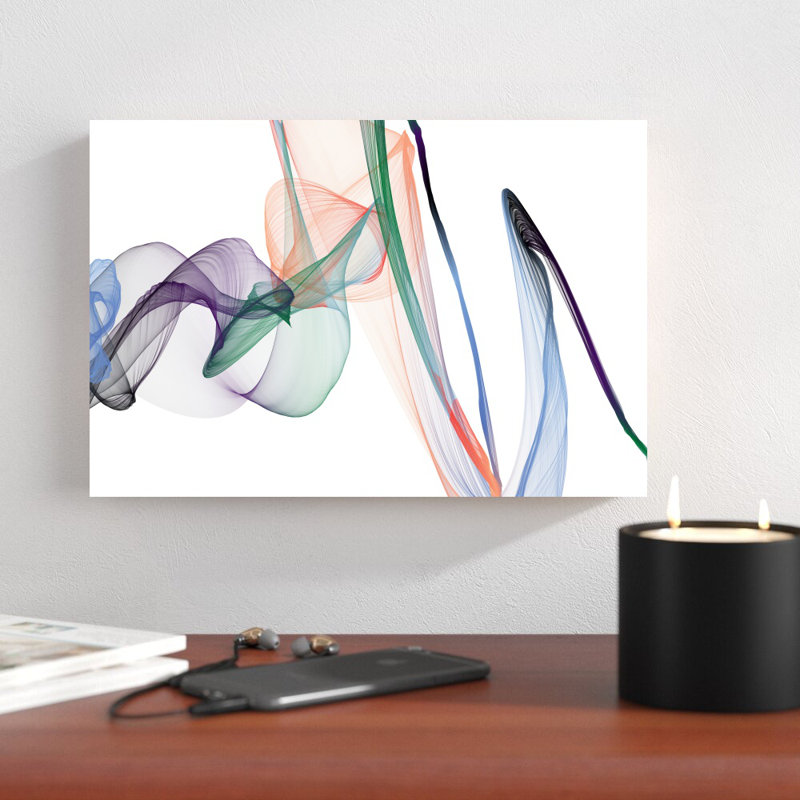 Mouvement dynamique VII par Irena Orlov - peinture sur toile tendue, H 8 po x l 12 po