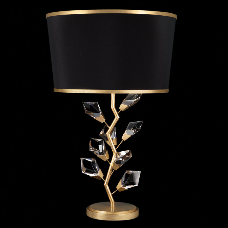Foret Table Lamp, Gold, Black