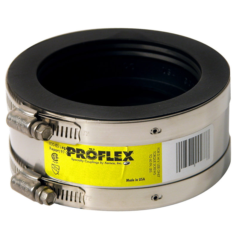 Proflex Shielded Specialty Coupling, 4"
