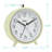 Equity 5 Inch Silent Sweeping Quartz Metal Alarm Clock-1980701922