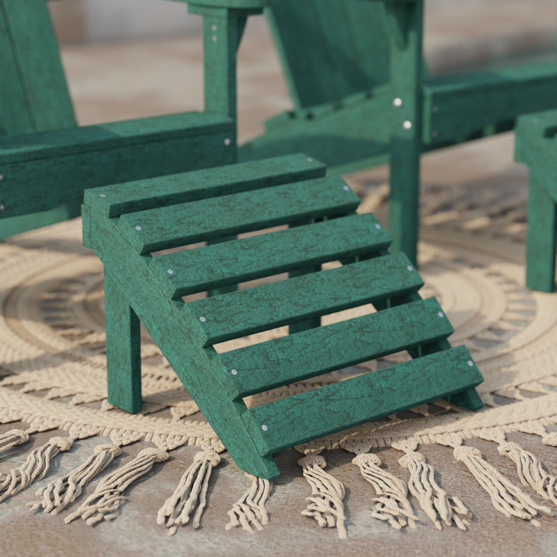 Repose-pieds classique, Vert pelouse