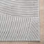 Tapis gris à motif de cercles zen Abiki Neutral-1817573016
