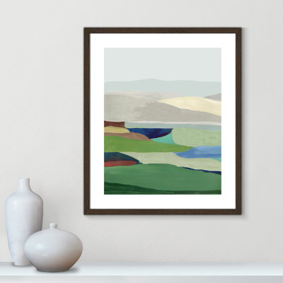 Free Land II - Cadre photo, reproduction d'art sur papier