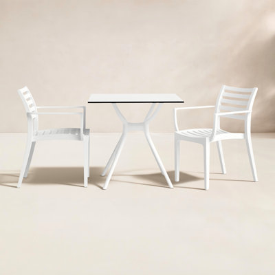 Cordelia Square 2 - Person Bistro Set