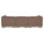 Canapé modulaire June Lounge brun foncé-132398116-132398119