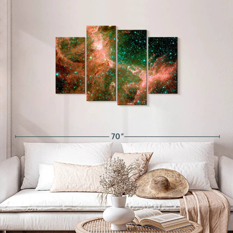 Eagle Nebula, 27" H x 43" W
