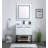 Gerard 30'' Single Bathroom Vanity with Porcelain Top-873540282