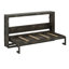 Lit simple escamotable, armoire murale avec lumière DEL-78203078