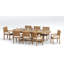 Maldives Outdoor Teak Dining Set-528566199