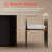 Metal Upholstered Dining Chairs-516735004-500993741