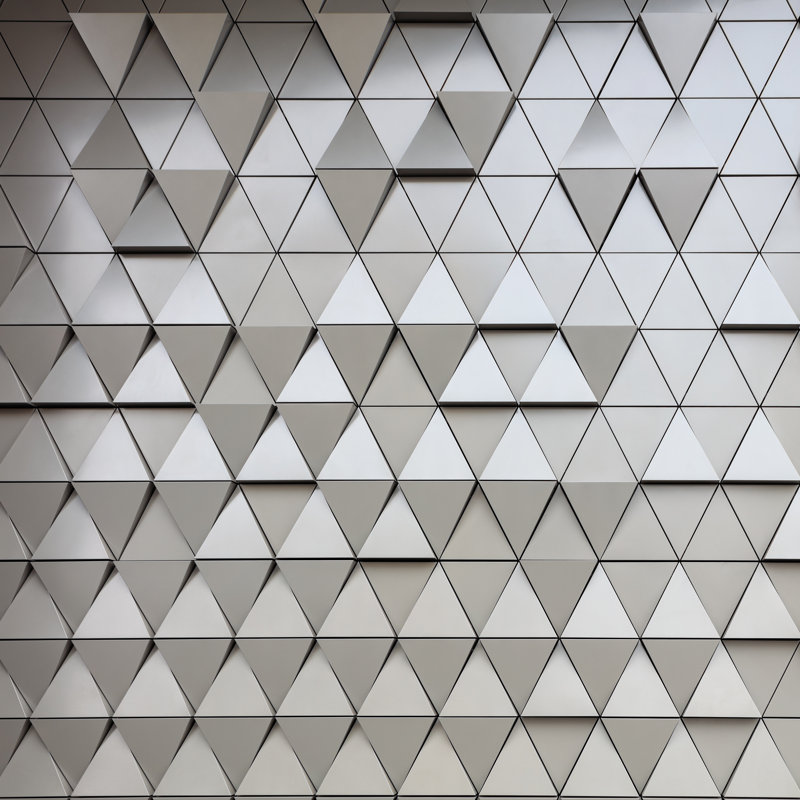 Shig, motif architectural abstrait par Lena_Serditova, H 36 po x l 36 po