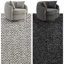 Fauteuil d'appoint pivotant moderne de 38 po de large avec rangement sous le siège et 2 coussins amovibles (ensemble de 4)-2128307029
