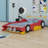 Race Car-Shaped Platform Bed With Wheels-434214987