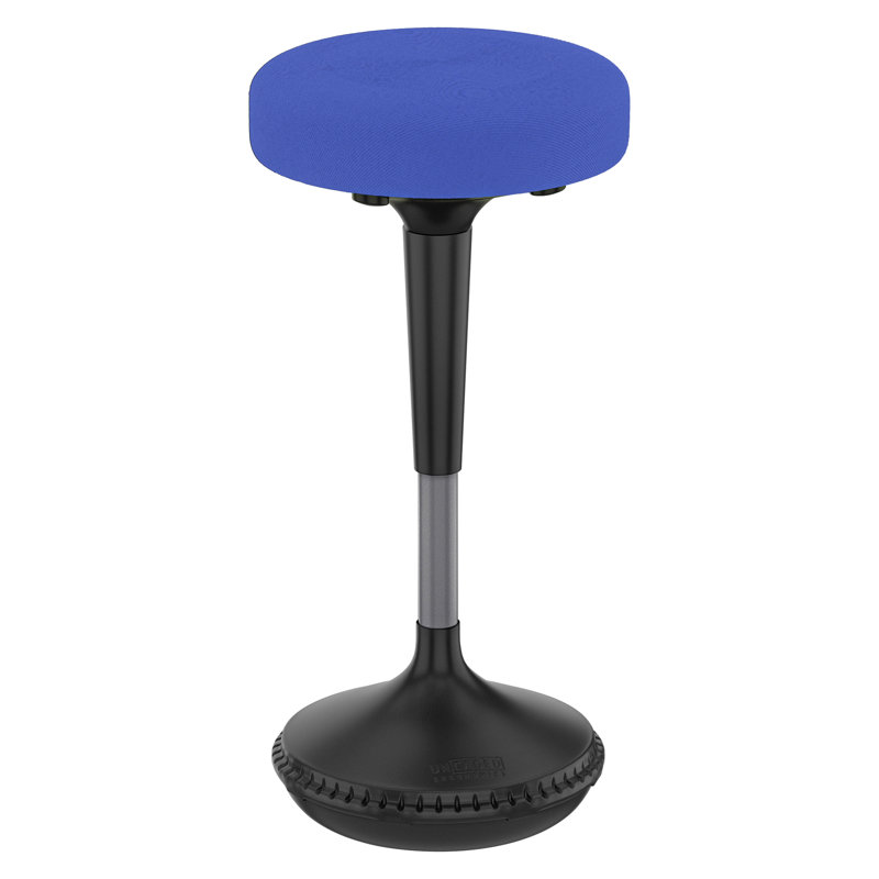 Tabouret oscillant Uncage, Bleu