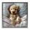  Art mural sur toile «Nap Time Cuddling Labradoodle» par Jim Baldwin