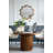 D47x30" Wooden Pedestal Dining Table