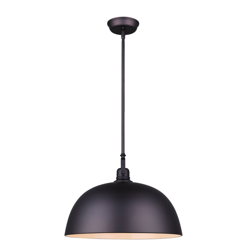 Almeeta 1 - Light Single Pendant, 59.75" H x 9" W x 9" D, Oil Rubbed Bronze