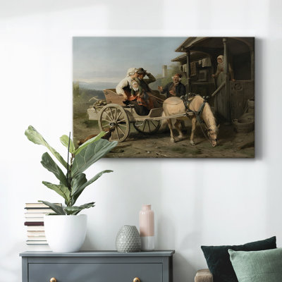 Paysage rétro - CCXLIX, reproduction d'art sur toile