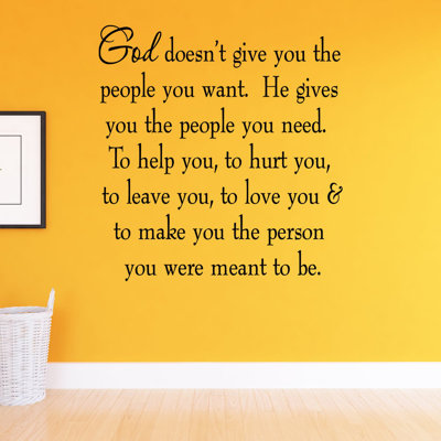 Dunadry Text & Numbers Wall Decal