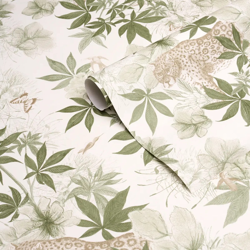 Schumacher X Katie Lyndon Wallpaper Roll, White
