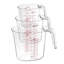 3 Piece Nesting Liquid Measuring Cup Set