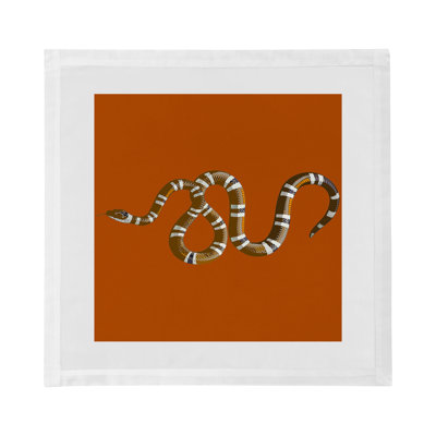 Serpent Cotton Sateen Dinner Napkins
