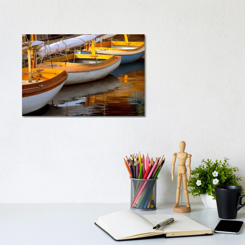 One, Two, Three, Seattle, Washington by Jim Nilsen - Wrapped Canvas Gallery-Wrapped Canvas Giclée, 20.32 cm H x 30.48 cm W