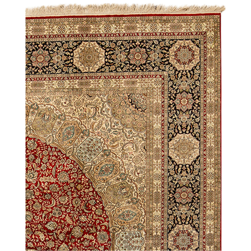 Silk Oriental Area Rug