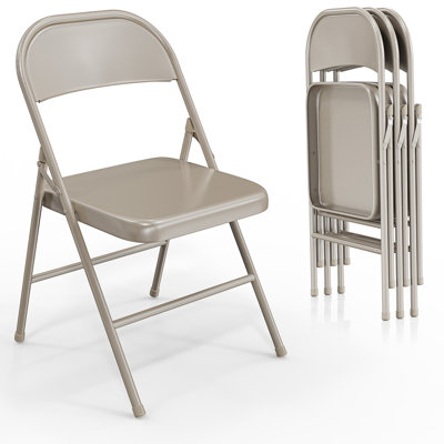 Miramar Metal Stackable Folding Chair Folding Chair Set
