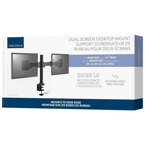 Insignia 32" Full-motion Dual Monitor Mount