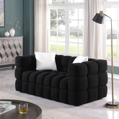 Marshmallow sofa Boucle sofa 2 seater