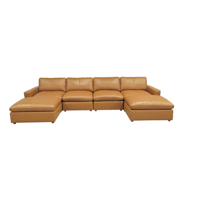 Canapé modulaire Rycharles, Gingembre gingembre