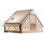 Tente gonflable pour camping pour 3 à 5 personnes avec pompe et installation facile