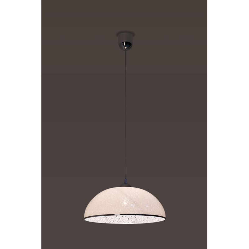 Walmsley 1 - Light Dome Pendant, White