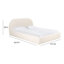 Structure de lit en velours Gayla-93594117