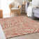 Premium Machine Washable Prisco Salmon Rug