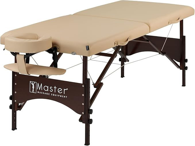 Wooden Portable Massage Tables Upholstered Bed with Mattress
